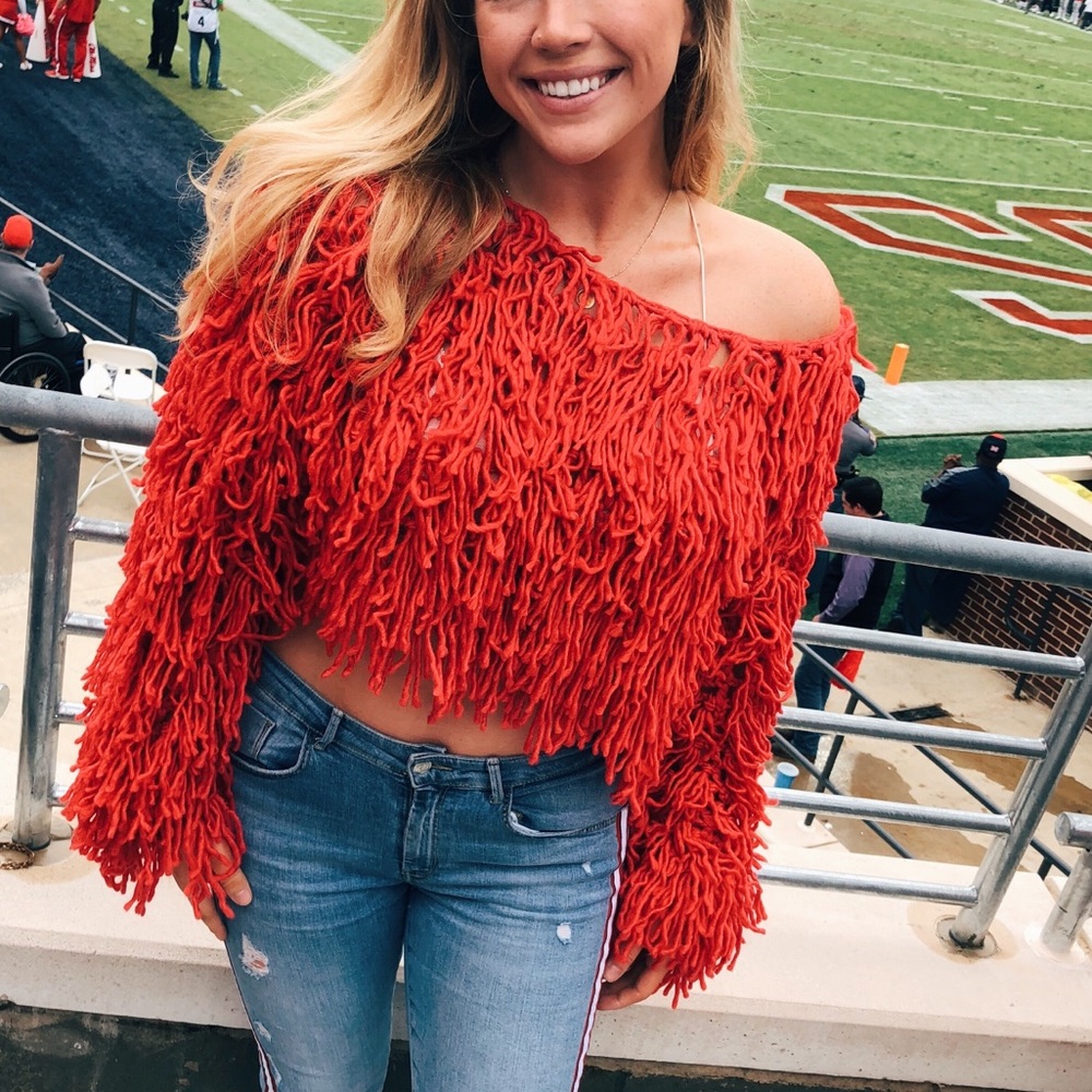 Misguided Red Sweater